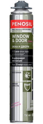 Монтажная профессиональная пена PENOSIL WINDOW & DOOR Elastic