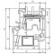 Пластиковое окно Veka WHS 72 фрамуга 700x500